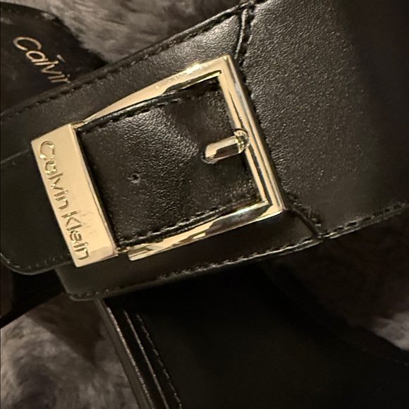 Calvin Klein Black Heeled Sandals - Picture 7 of 7